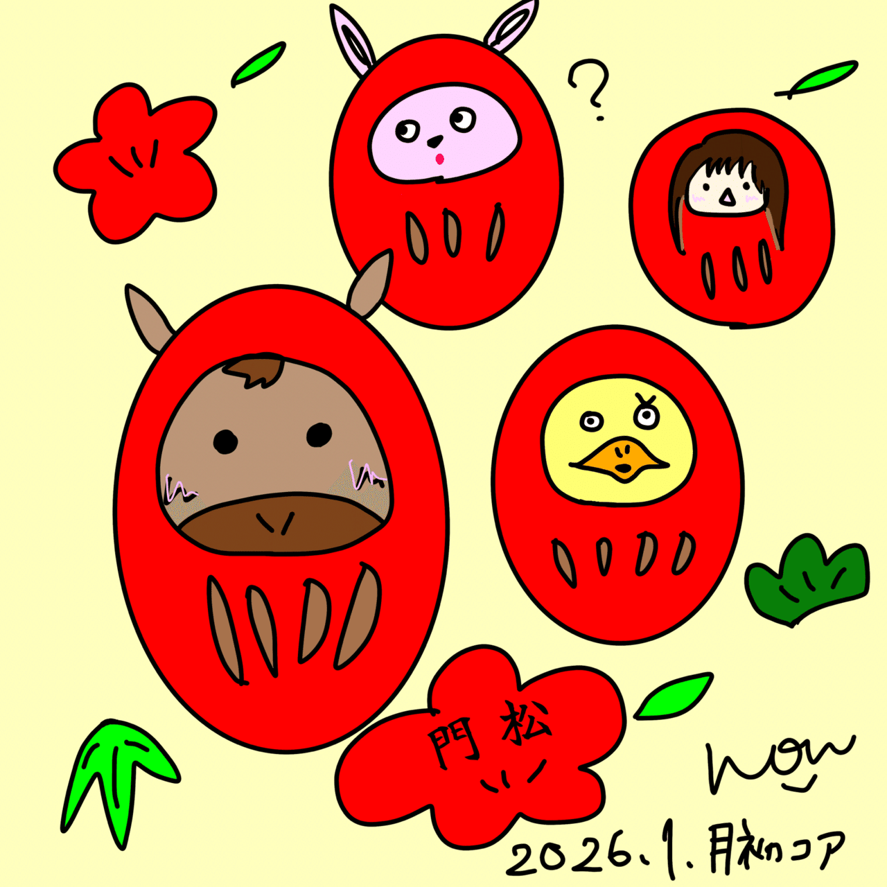 2026.1 月初コア特典｜のン