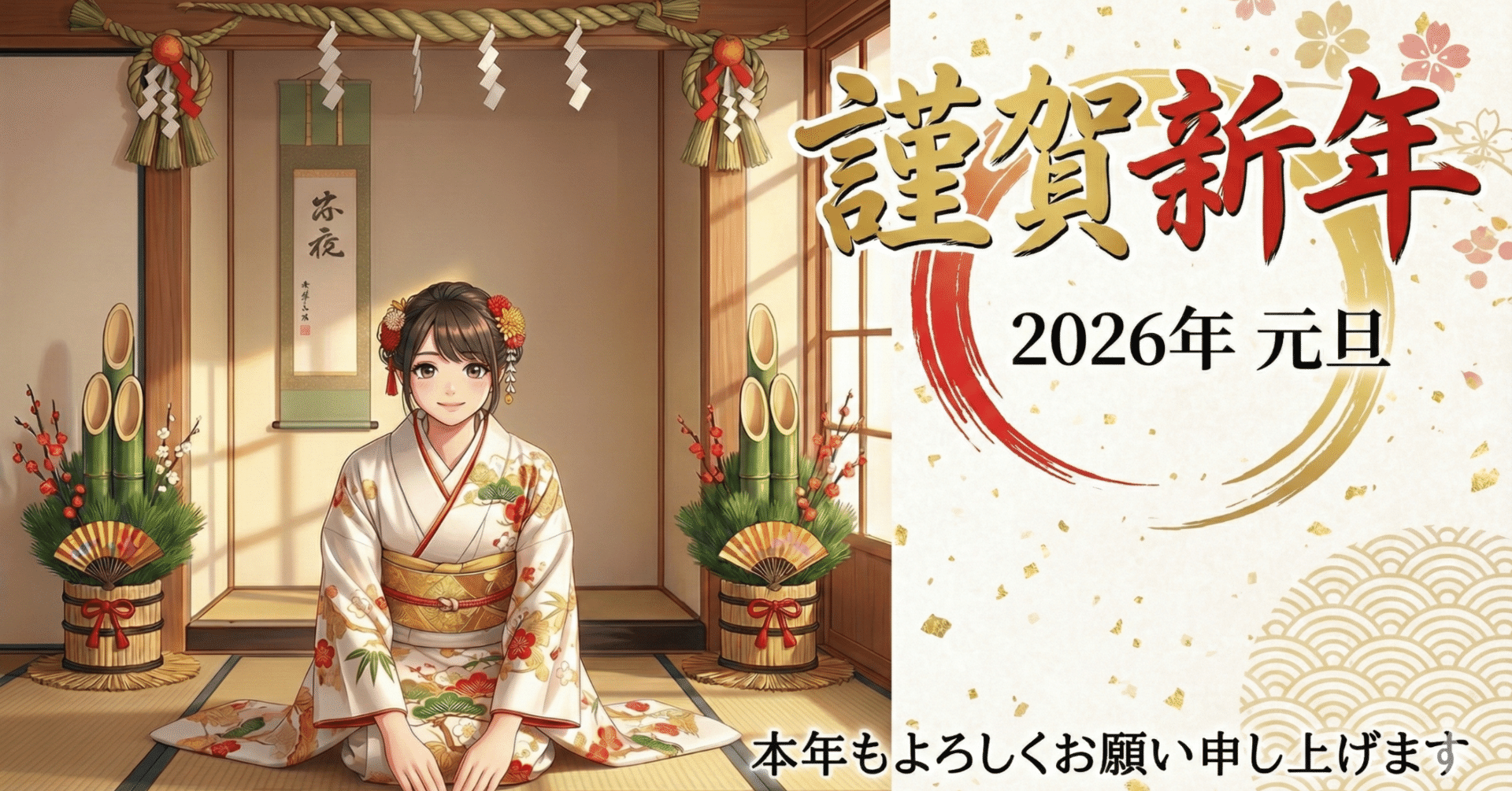 謹賀新年 本年もよろしくお願い申し上げます｜美咲のげーむとか難し