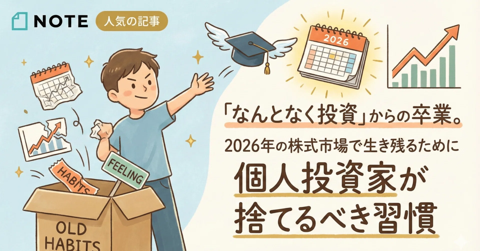 個人投資家の復権 なんとなく投資」からの卒業。2026年の株式市場で生き残るために個人