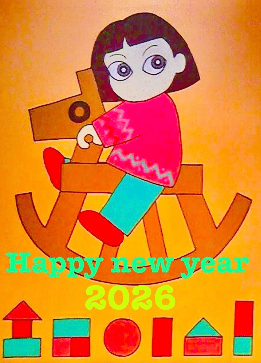 年賀状フォトジェニックガール2026🎀グランプリは…リチちゃんです