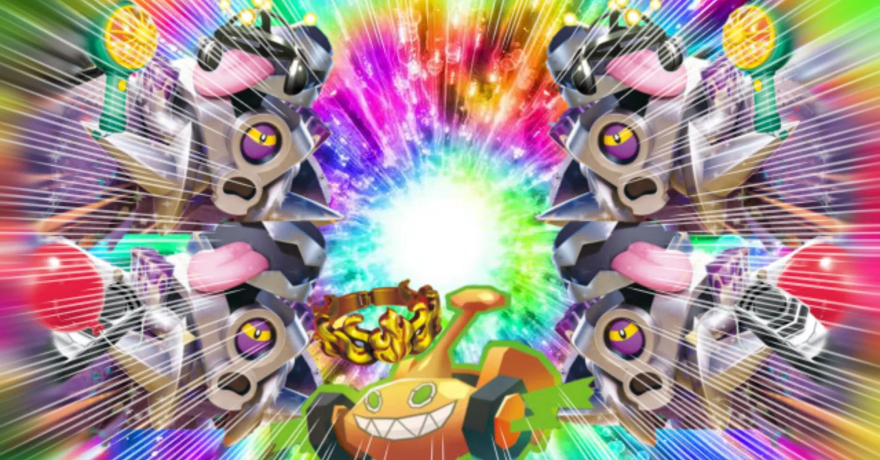 ポケカ】暴 走 破 壊 重 機 ブ ロ ロ ロ ー ム ex with その辺の芝刈り