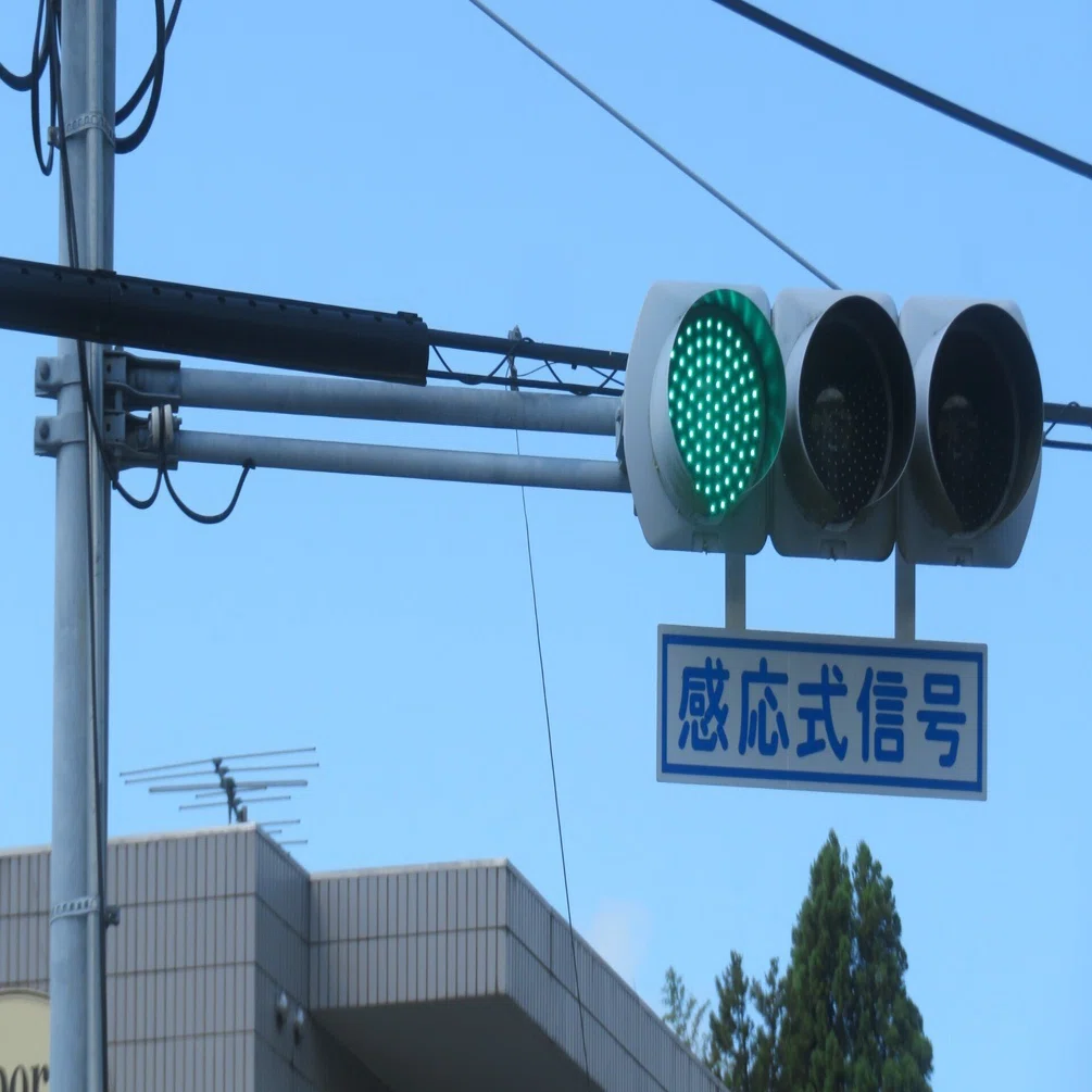 25095】新生保育園前【山口県の信号機】｜るーと