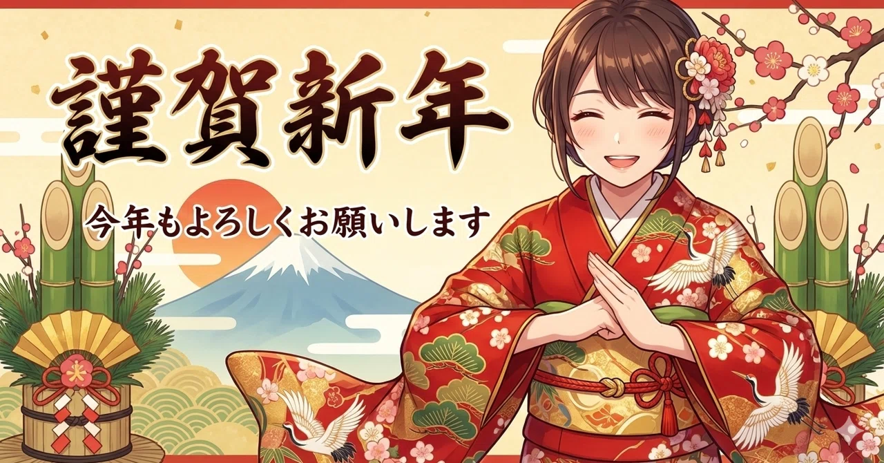 新年あけましておめでとうございます🎍 ｜ねんころ