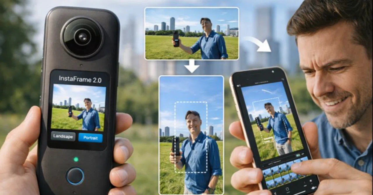Insta360 X5の「インスタフレーム2.0」は、360°カメラの“挫折ポイント