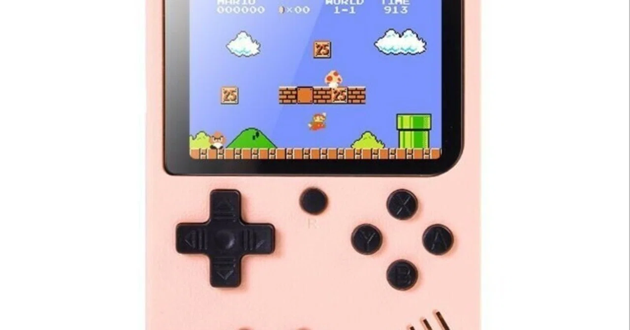 本日見つけた掘り出し物】内蔵500種クラシックゲームで甦るレトロ体験