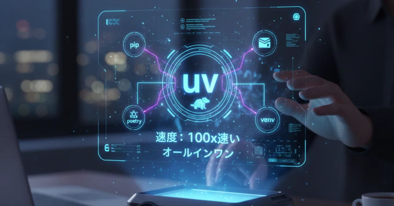 正月休みに出会った、Python開発の救世主「uv」の話｜izumi_AAM