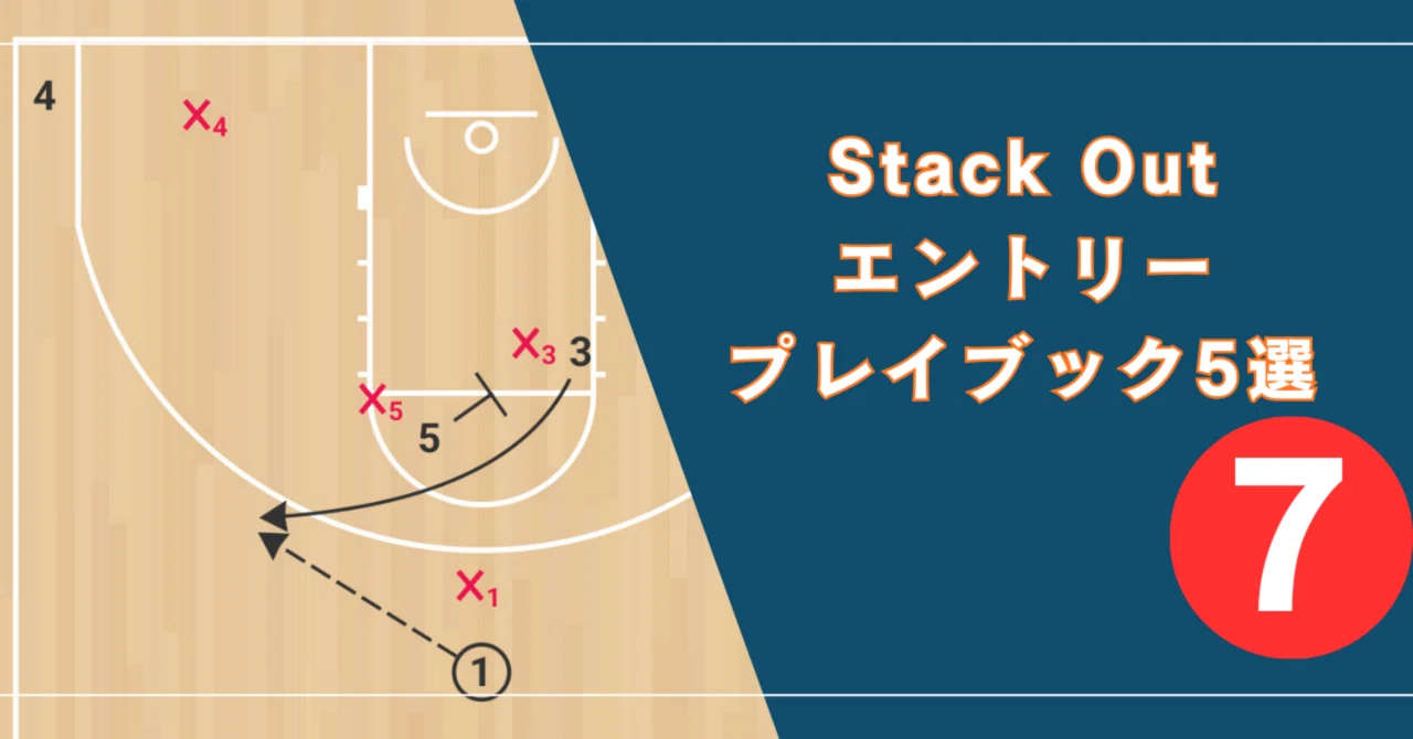 【第7回】Stack Outエントリー セットオフェンス5選｜raito_basketball