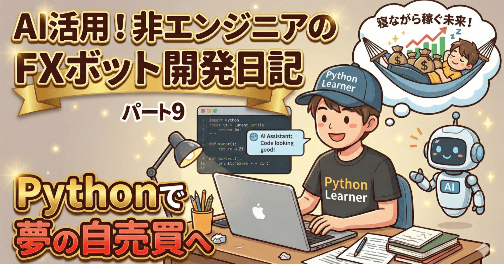 自動売買】素人が「1人メーカー」として戦うためのAI開発フロー