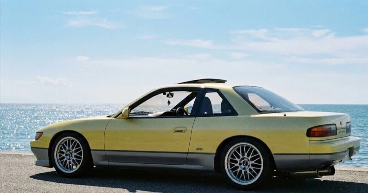 5代目】S13シルビア Q's。重い鎧を脱ぎ捨てて。シャンパンゴールドのNA