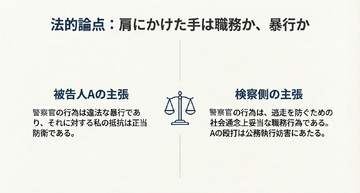 警察学校で習うかも⁉︎】職務質問における有形力行使の境界線【昇任