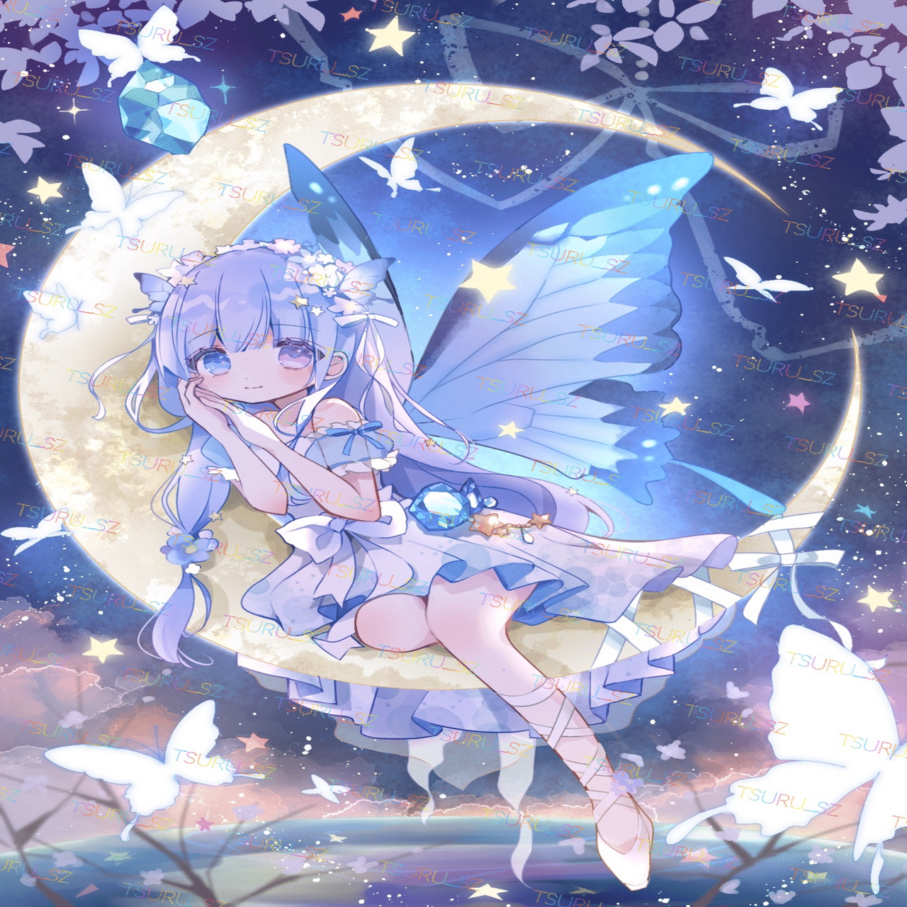 ✨つるちゃん✨ 最近描いた絵【あけましておめでとうございます】｜つるちゃん