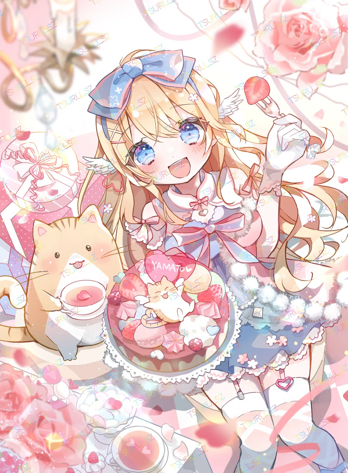 最近描いた絵【あけましておめでとうございます】｜つるちゃん