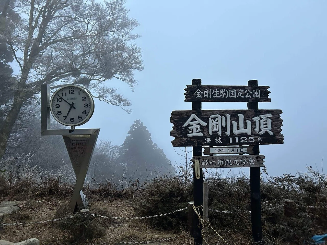2026登り初め 金剛山｜mountain go