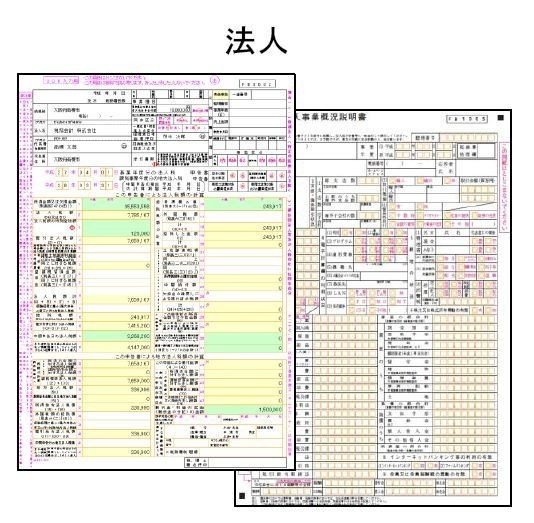 確定申告書(法人)