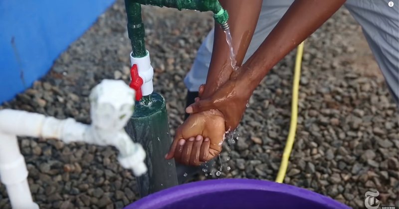 エボラ出血熱の治療現場から、手を洗うことの大事さがわかる