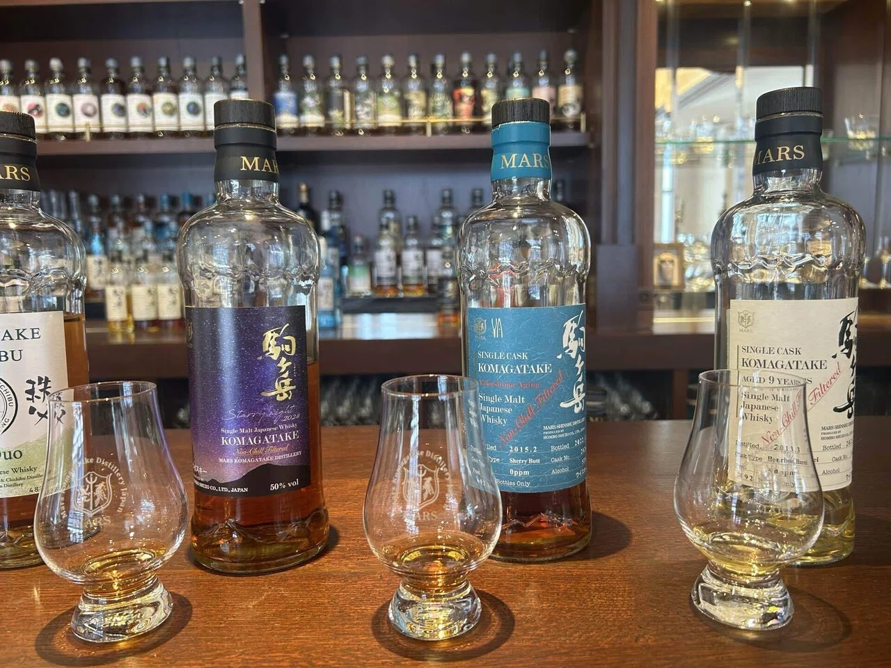 9種類＋αを飲み比べ】駒ヶ岳蒸留所では2024年フェスボトルを飲むべし