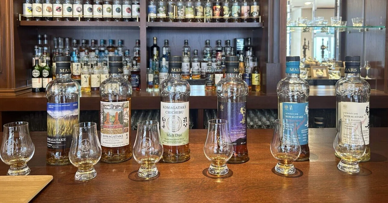 9種類＋αを飲み比べ】駒ヶ岳蒸留所では2024年フェスボトルを飲むべし