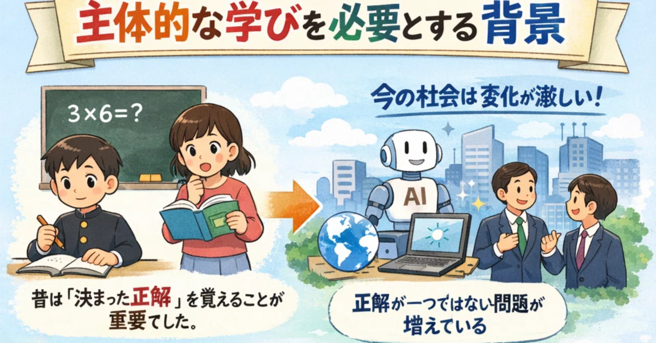 1月1日 「主体的な学び」における教師の役割｜oroken