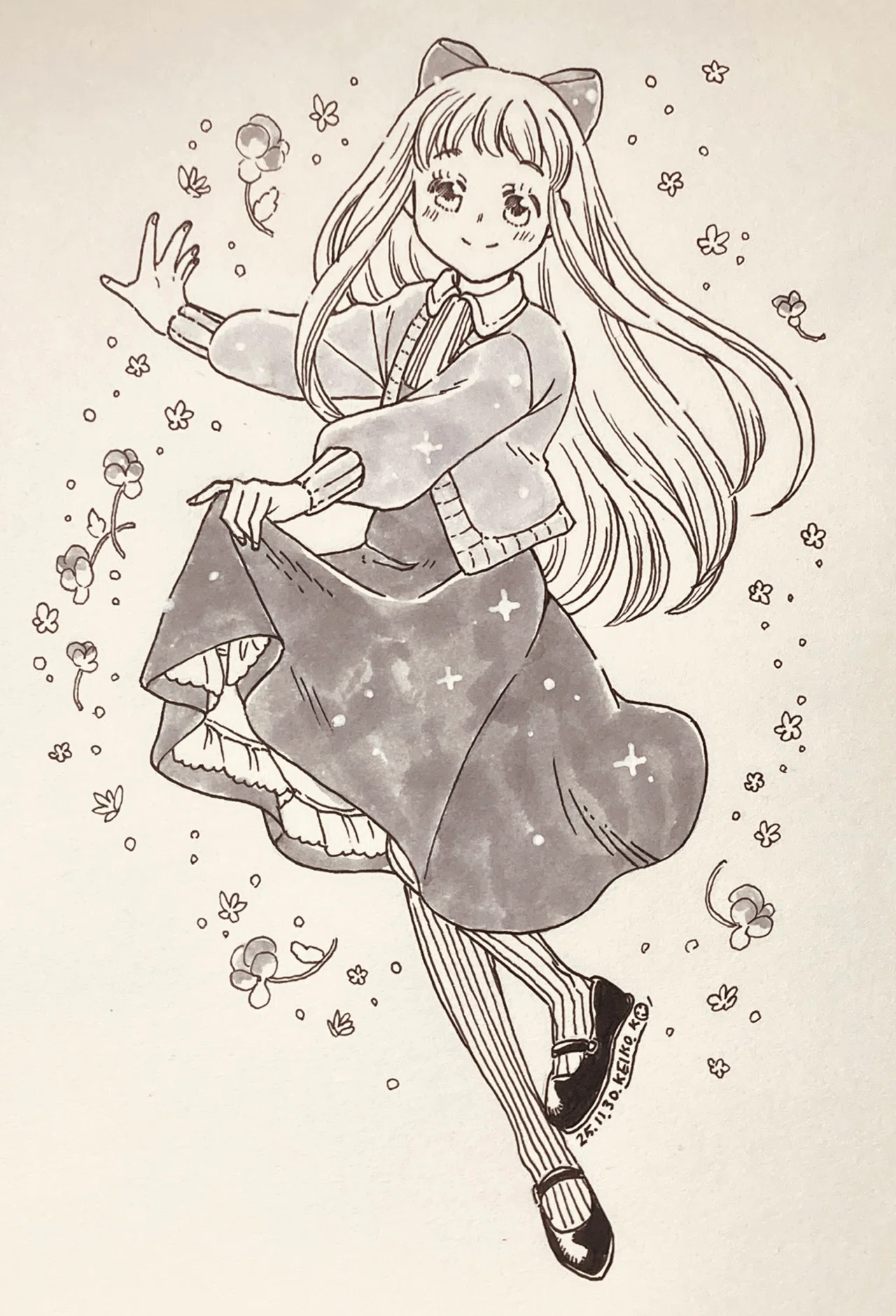 2026/01/01の落書き｜北雪恵子（よし）