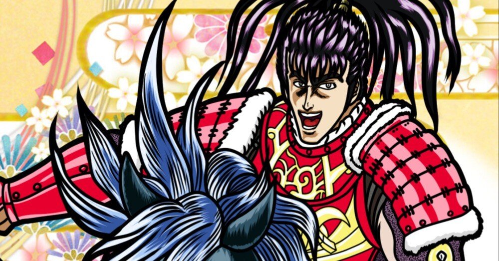 年賀イラスト「前田慶次と松風（花の慶次）」 ｜夏色アサシン