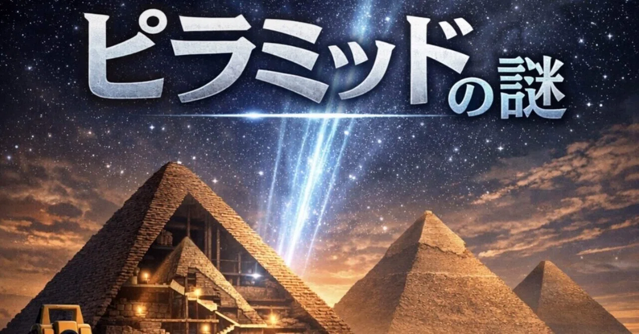 ピラミッドはなぜ建てられたのか：科学が解き明かす古代エジプト｜dontakos117
