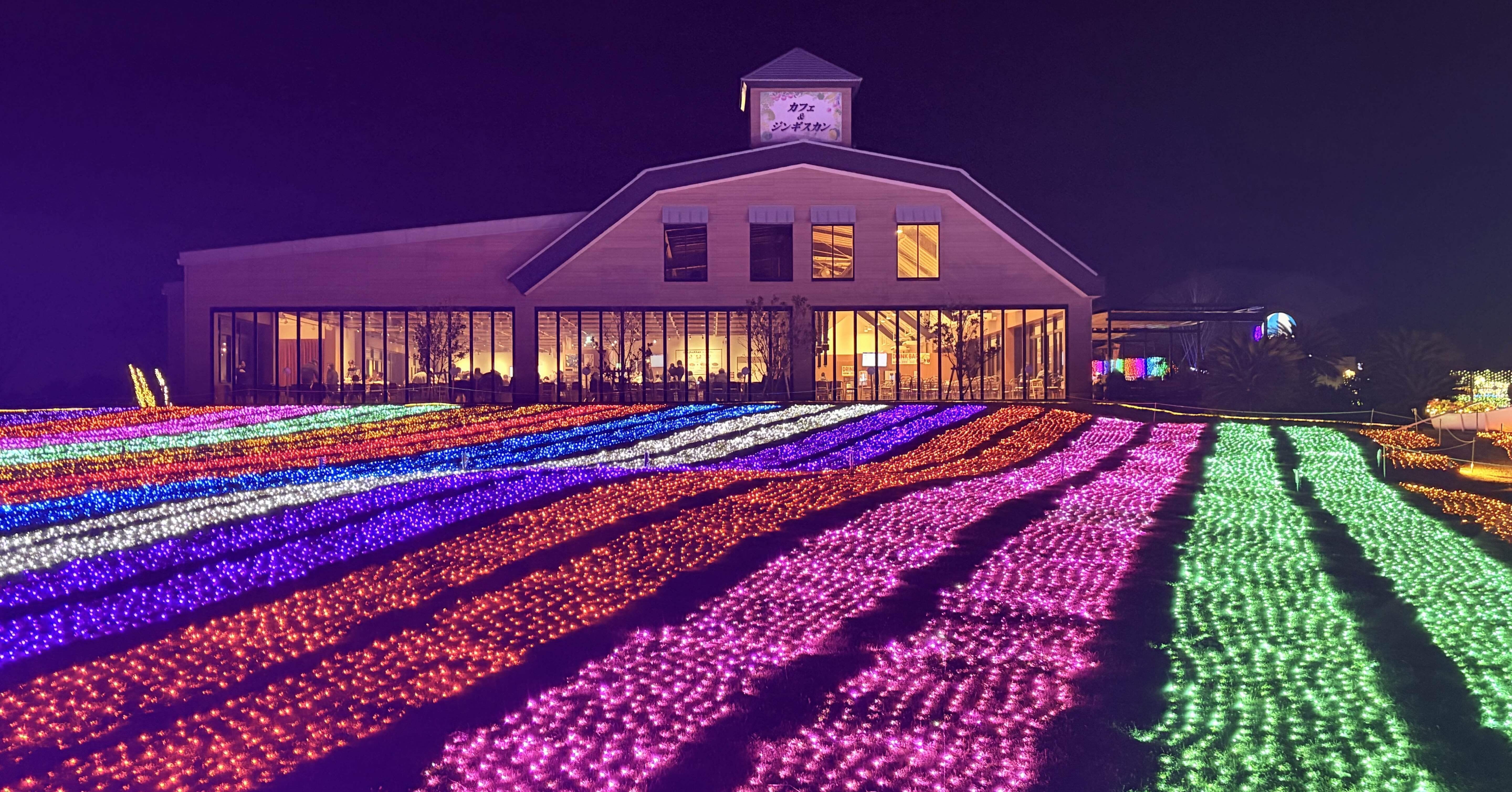 旅行記＋食レポ】マザー牧場のマザーイルミとジンギスカン食べ放題が