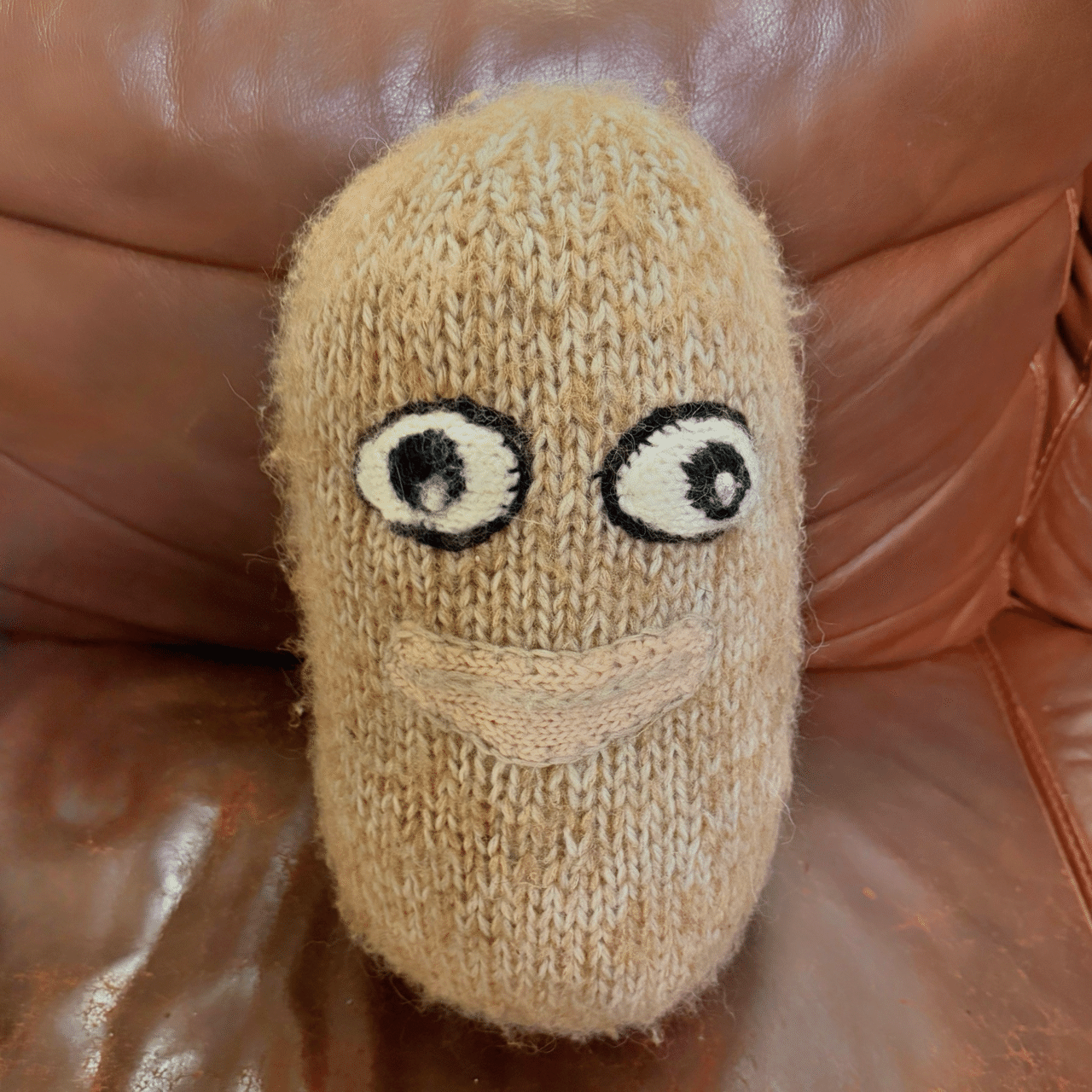 アレコレつれづれ － ⑮ 自作「ビッグ芋ぬいぐるみ」｜アレコレ