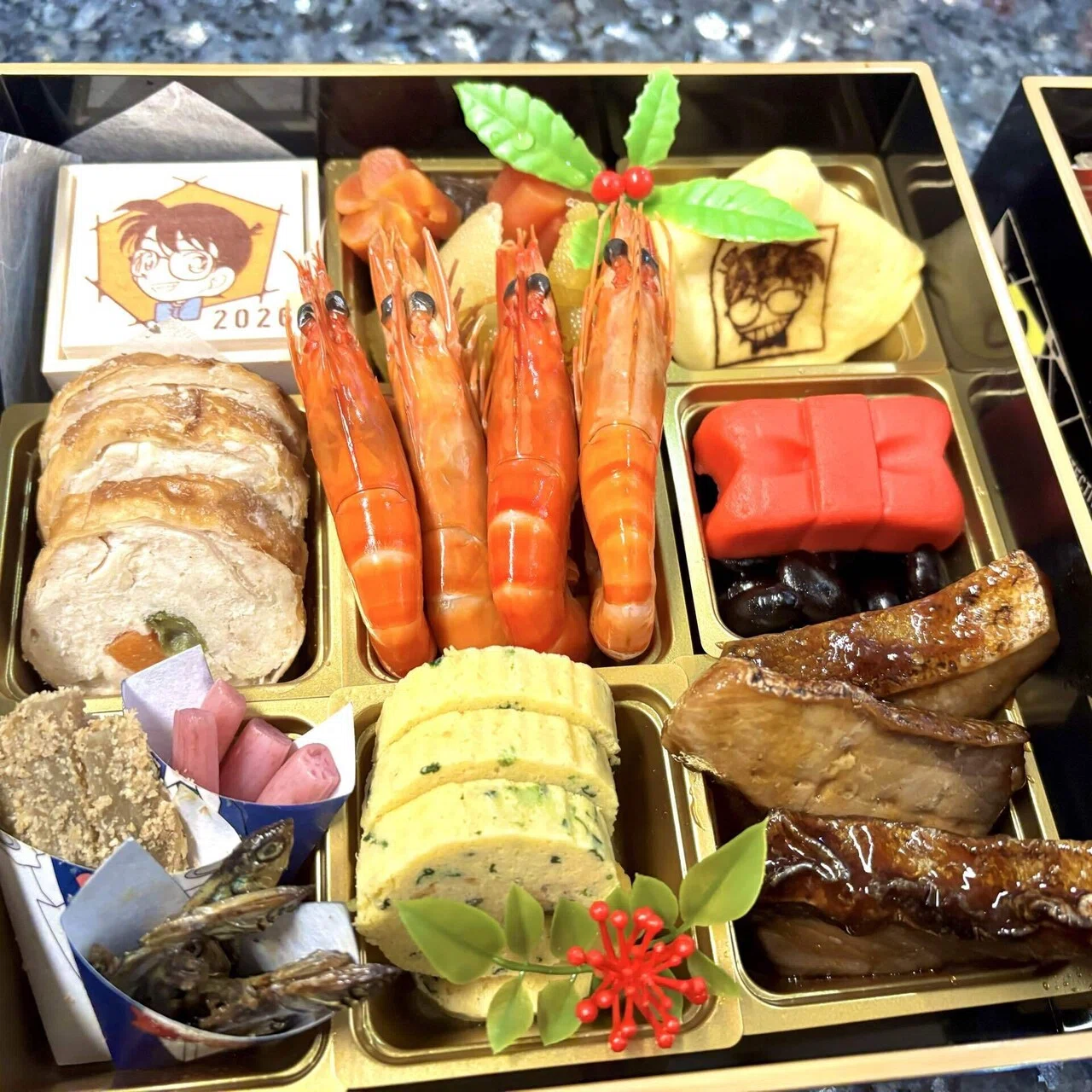 コナンおせちで始まった2026｜のん子