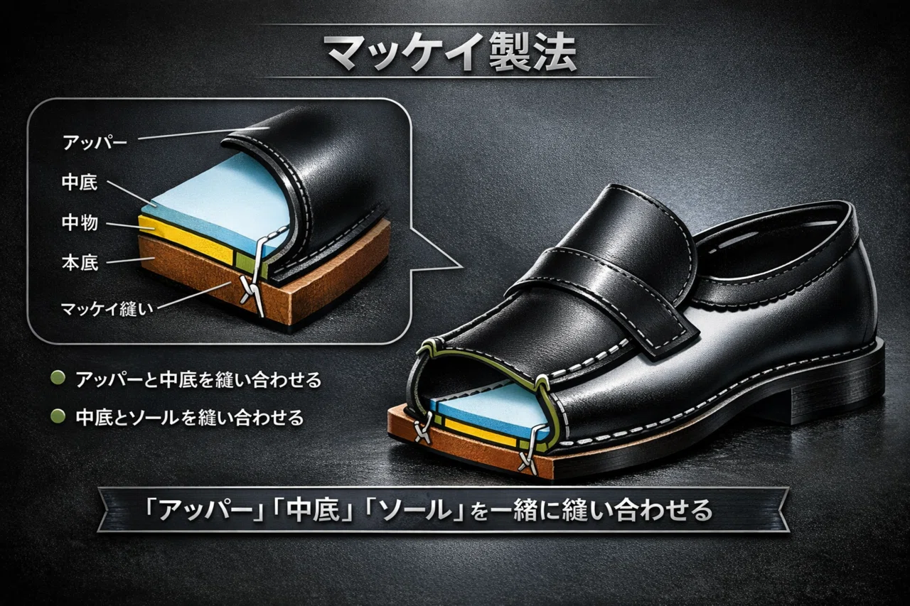 靴底貼りの種類と特徴 part2｜街と自然を繋ぐノマドスニーカー作り