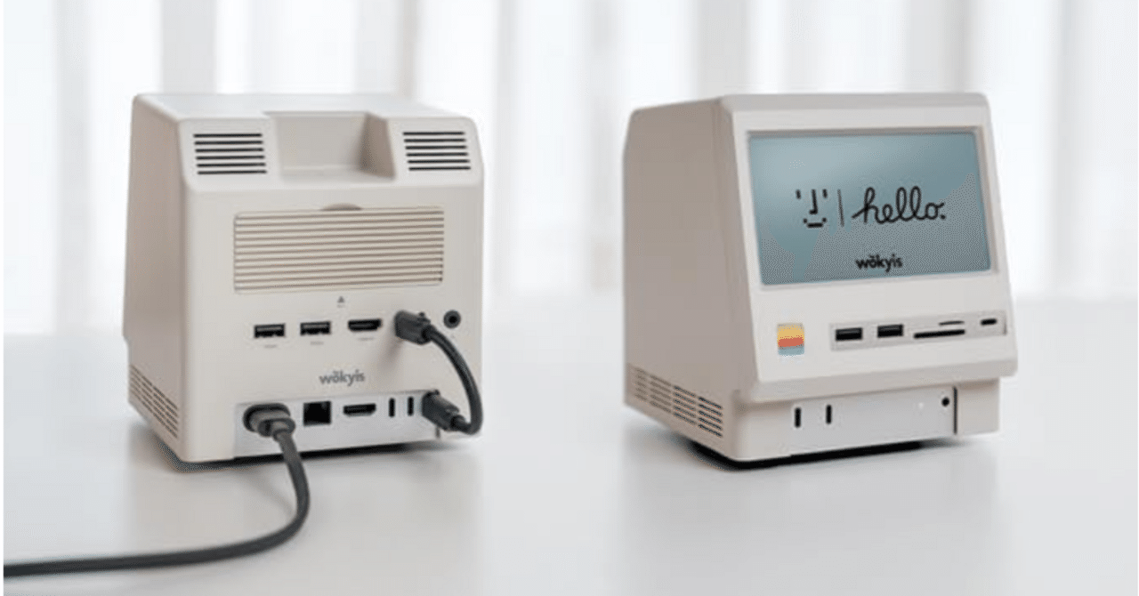 WOKYIS M5、5インチ液晶付き、 M4 Mac mini ドッキングステーションの