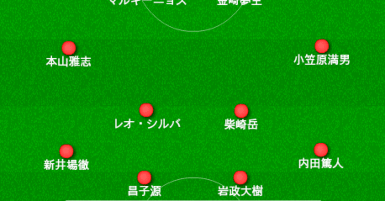 鹿島アントラーズとjリーグのmyベストイレブンを選んでみた タケゴラ Note 鹿島アントラーズとjリーグのmyベストイレブンを選んでみた タケゴラ Note