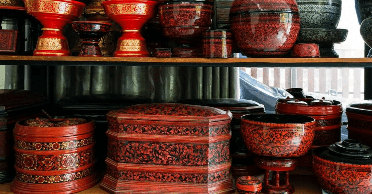 アジア漆紀行＜#3＞ タイ北部チェンマイで見つけたラーンナー漆器を
