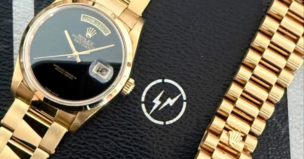 2025 BEST BUY｜Day-Date 18208/18238用 リベットブレス（ref.7206
