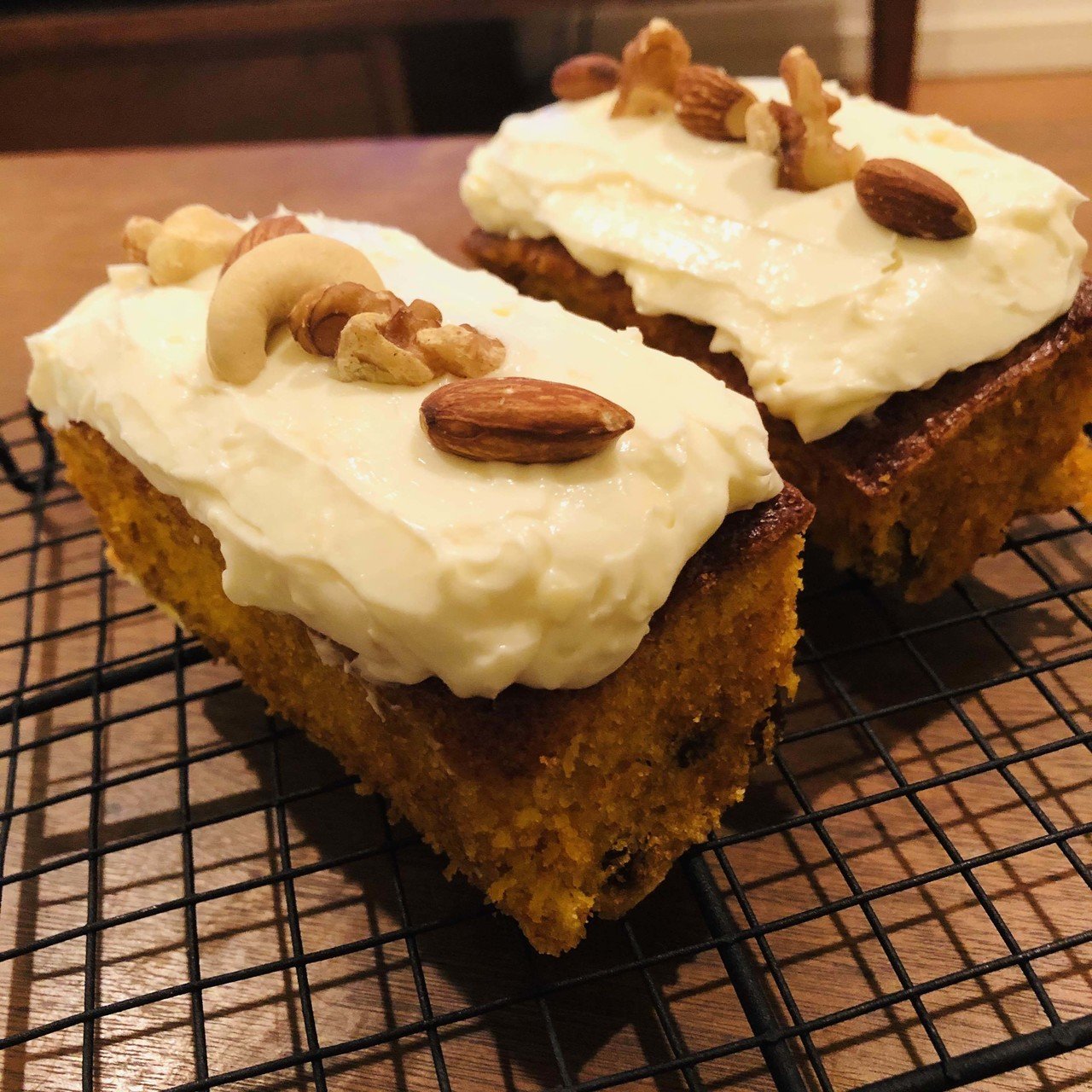 キャロットケーキ フィリークリームチーズアイシング添え レシピ