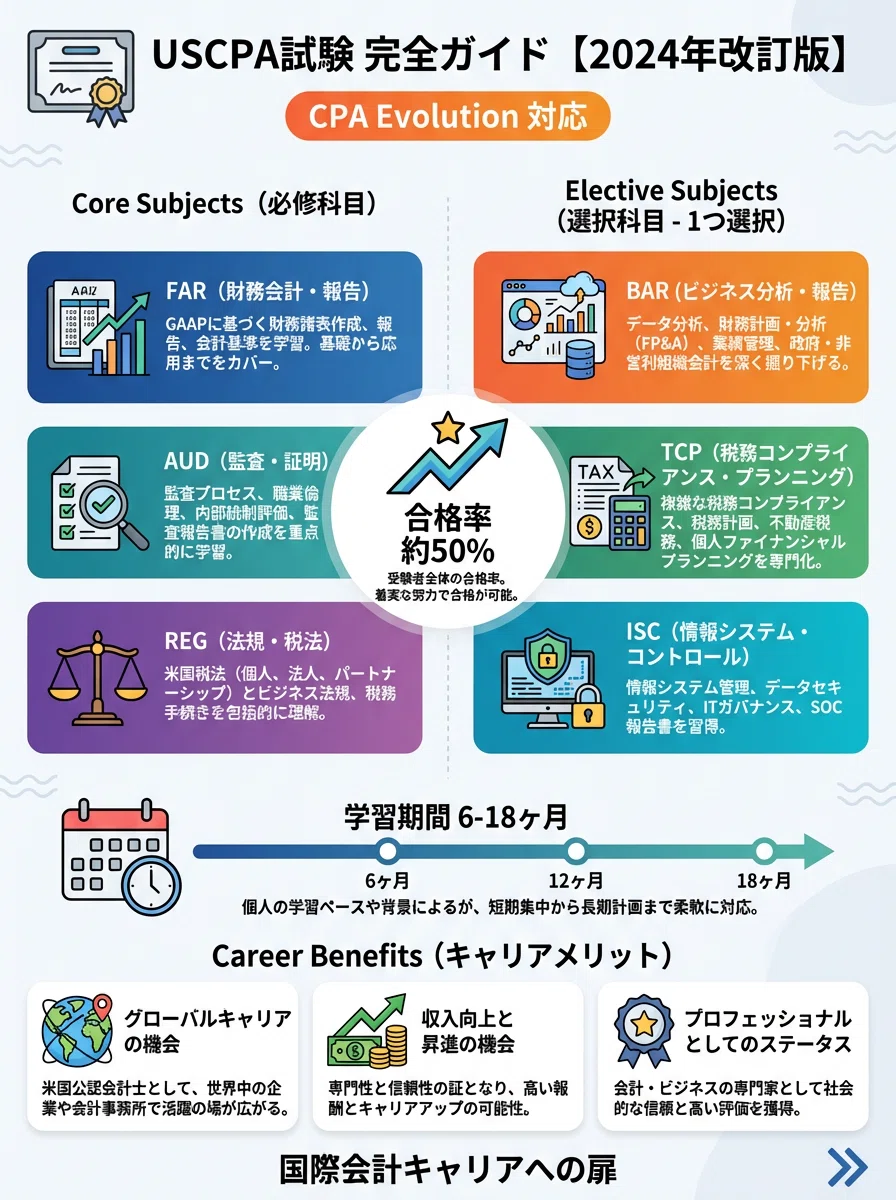 USCPA試験について〜気の向くままに書きます〜｜YM
