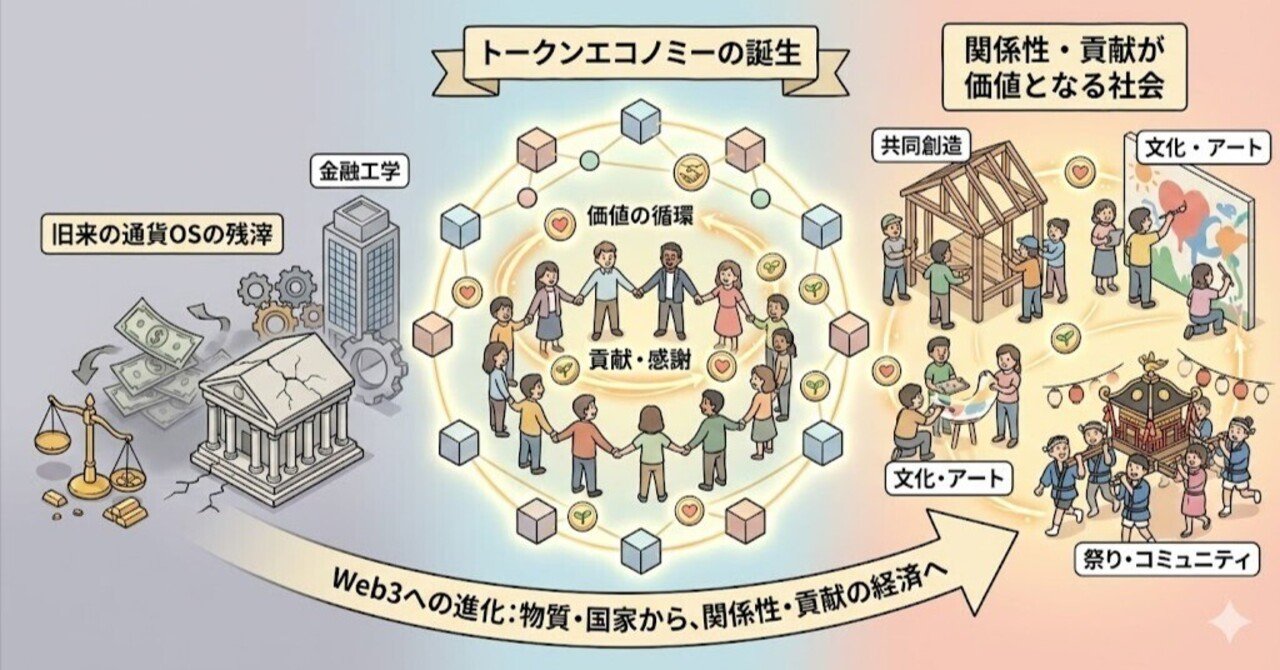 Web3の重要性を理解するために通貨の歴史を学ぶ──最終回 トークンエコノミーへ｜甲斐真樹 | イー・エージェンシー