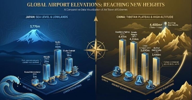 天を衝く滑走路、日本が束になっても届かない高地空港の「標高」ランキング