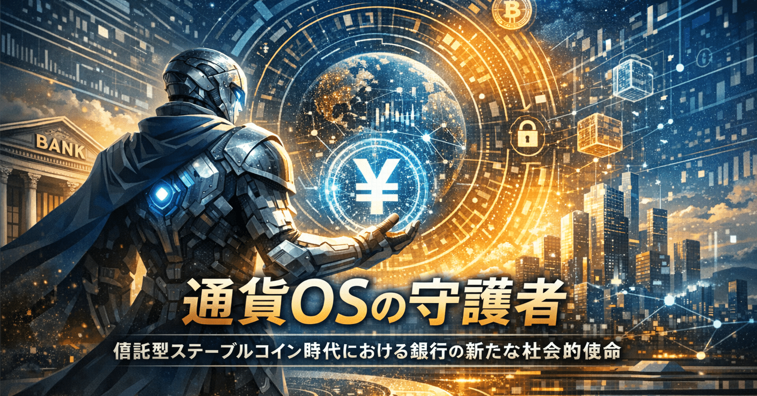 通貨OS理論④：信託型ステーブルコイン時代における銀行の新たな社会的使命｜LETITA