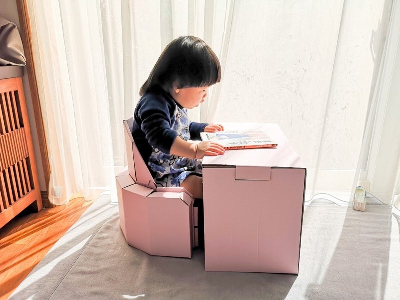 段ボールで出来る世界で1つの机と椅子 もぐちゃんまま Note 段ボールで出来る世界で1つの机と椅子 もぐちゃんまま Note