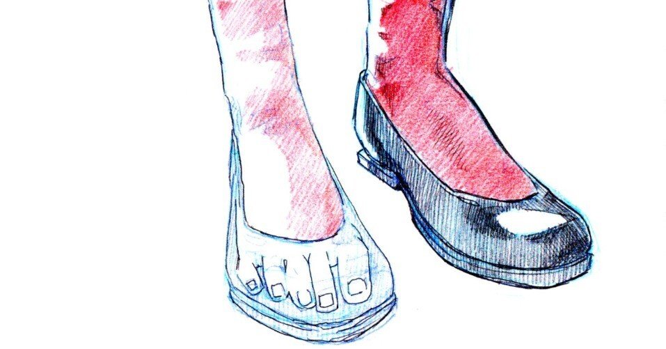 靴の絵を描いてみる？｜『もう一度描こうよ。とりあえず描こう！』KSS