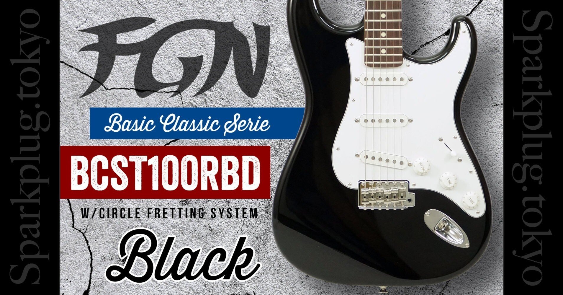 ギター FgN BCST10RBD BLK basic classic ギター FgN BCST10RBD BLK
