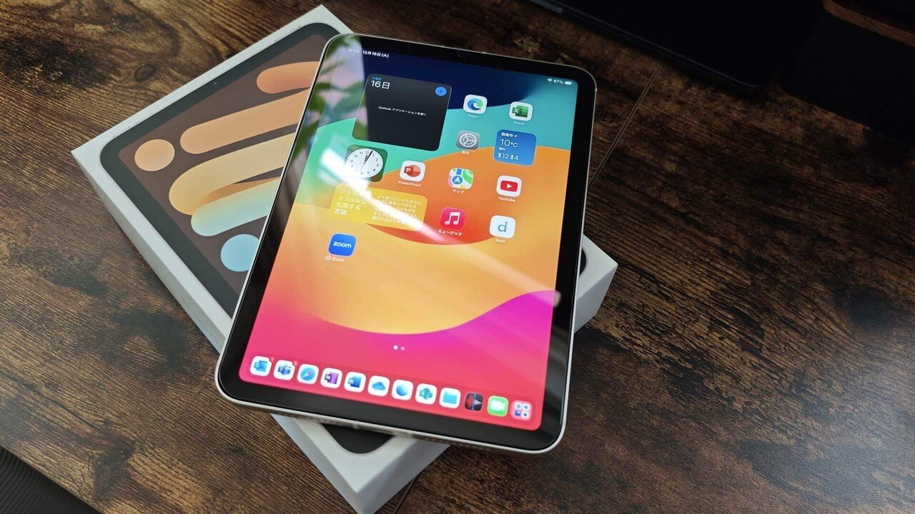 26年1月でも、あえてiPad mini 6という選択肢｜きむぱっくす