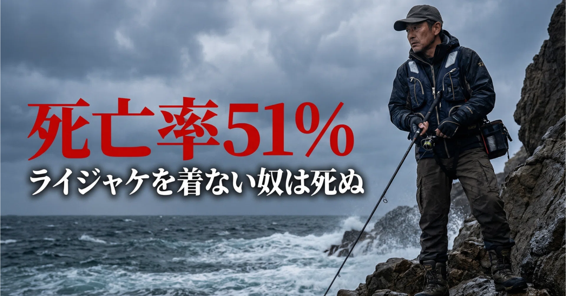 死亡率51 カゴ釣りでライフジャケットを着ない奴は死ぬ ベテランが教える 生き残る ためのフローティングベスト 選び カゴ釣り完全ガイド 初心者から上級者まで役立つ釣り情報をお届け