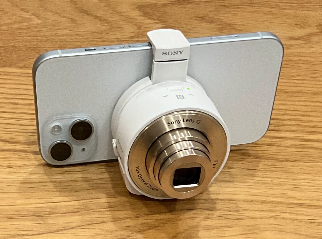 レンズスタイルカメラDSC-QX10をiPadに付けて撮影する方法を考えてみた レンズスタイルカメラDSC-QX10をiPadに付けて撮影する方法を考えてみた