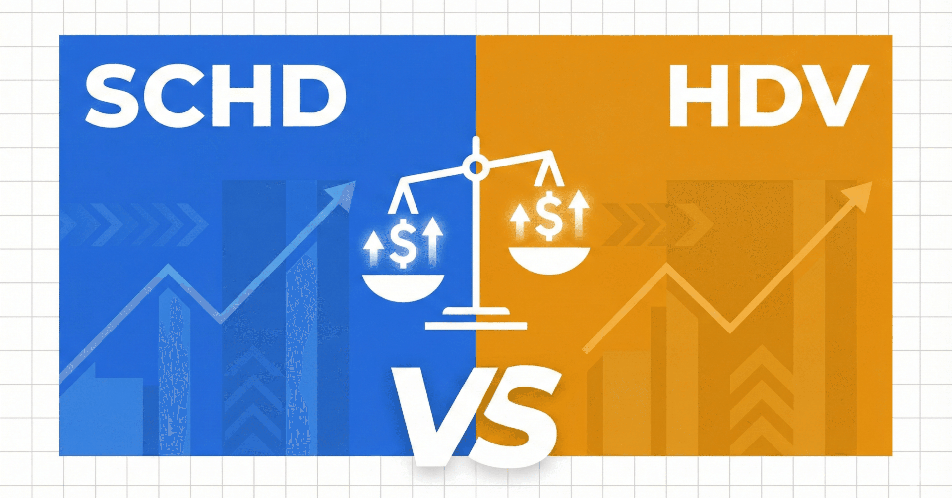 SCHD vs HDV徹底比較：配当成長率2.6倍の差、2026年に選ぶべき高配当ETFは？｜へそくり投資パパ