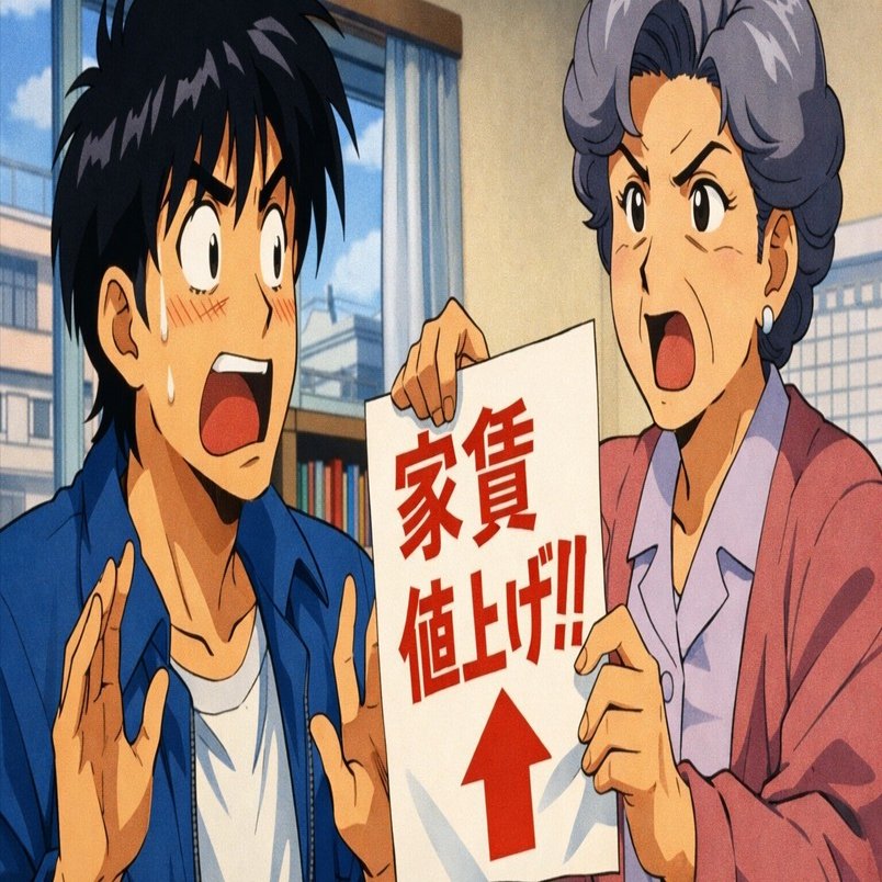 家賃が2.3万円あがる！と呟いたらThreadsに削除された件〜家賃の値下げ