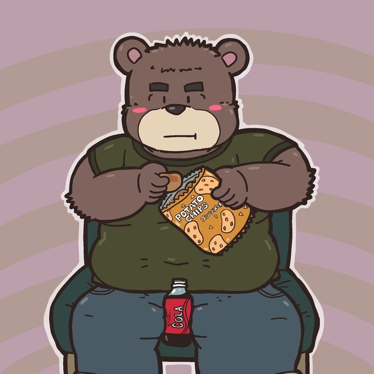 熊とムチムチ男子中心のイラスト 04 はるすけ Note 熊とムチムチ男子中心のイラスト 04 はるすけ Note
