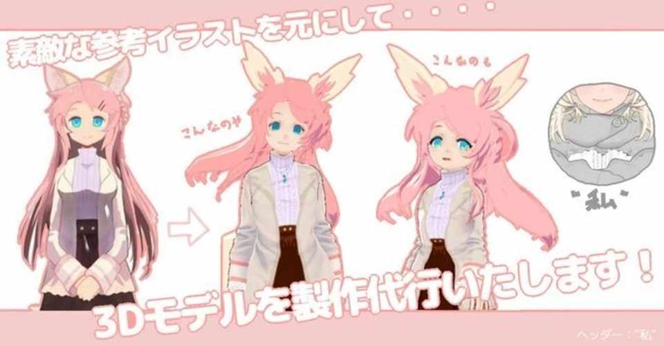 独占インタビュー 私の3dモデルを作ってくれた製作者さんにインタビュー はれのそら Note