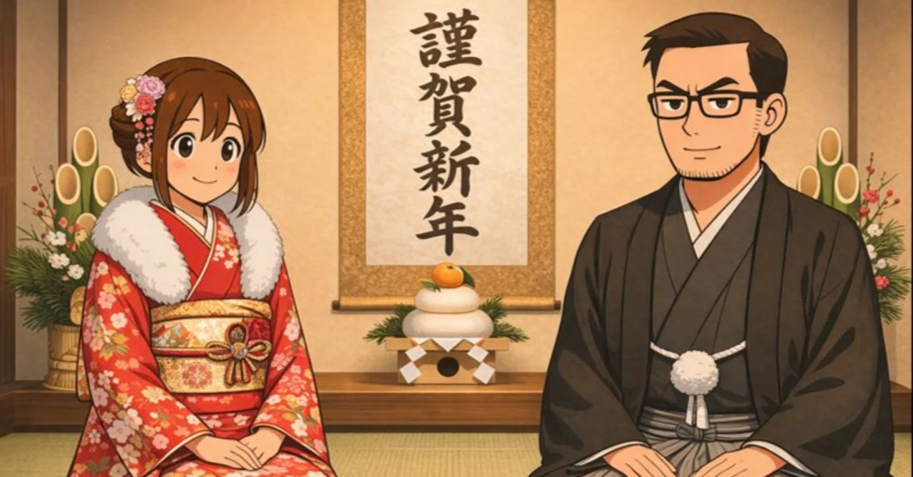 New Year's Greetings and Resolutions from Nakaikeya｜仲島池哉＠仲
