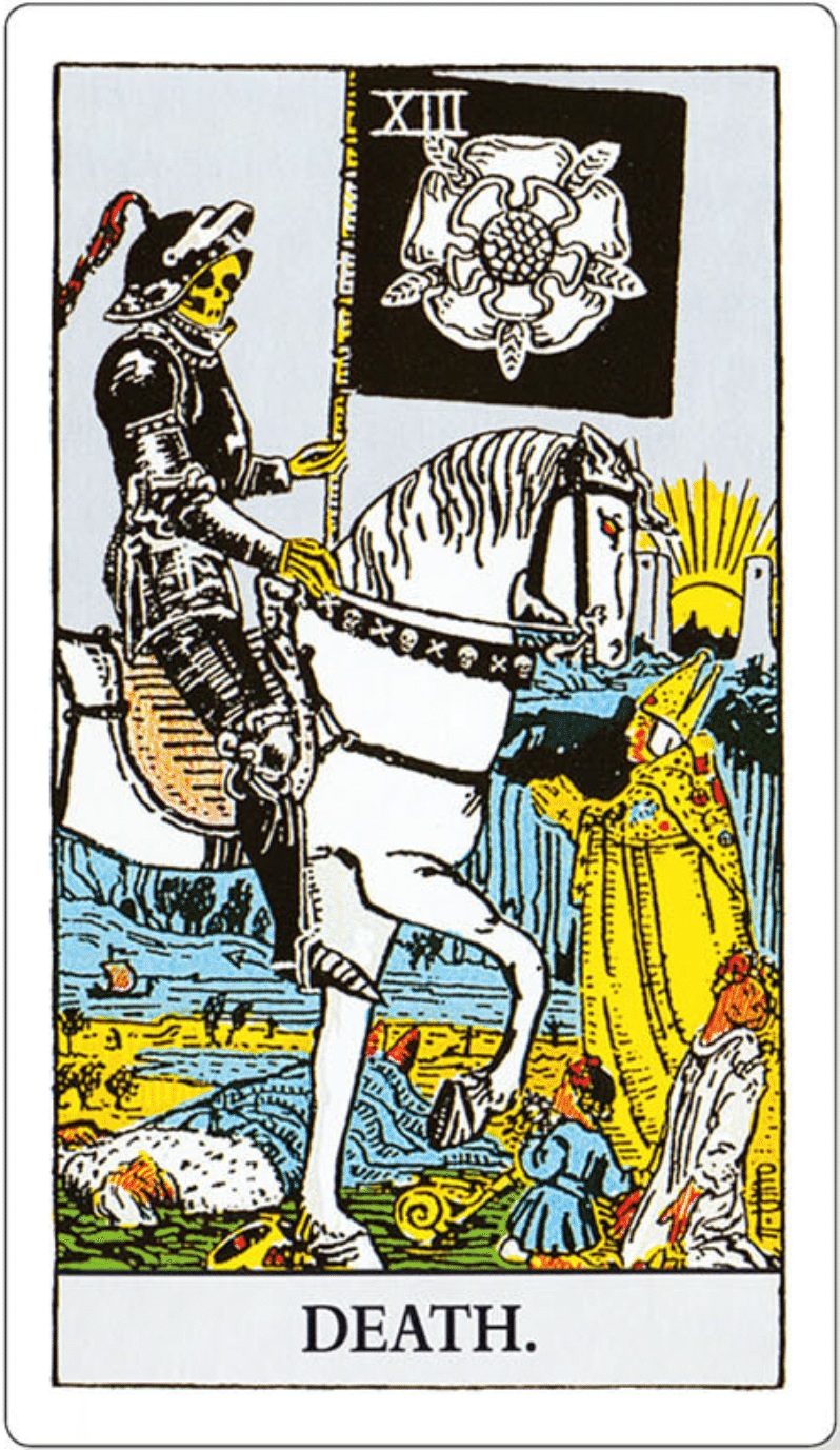 死を恐るなかれー大アルカナ「13 Death」/タロットカード制作